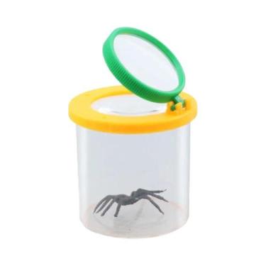 Imagem de Lupa Infantil Com Gaiola Para Insetos E Aranhas Para Exploração Cientí