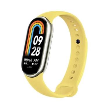 Imagem de Pulseira De Silicone Para Xiaomi Mi Band 8 NFC, Substituição De Pulsei