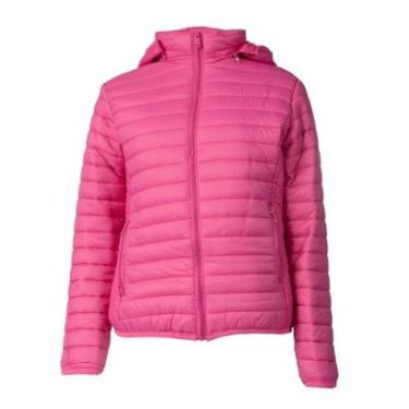 Imagem de Jaqueta Feminina Eagle Rose Puffer Peluciado Rosa-Feminino