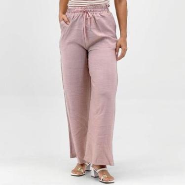 Imagem de Calça Facinelli Pantalona em Tecido Feminina-Feminino