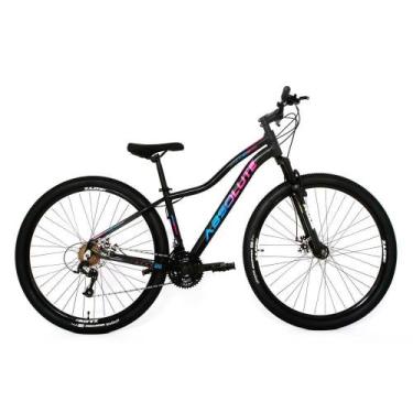 Imagem de Bicicleta Absolute Hera Aro 29 Alumínio 21v para Passeio e MTB, Preto,