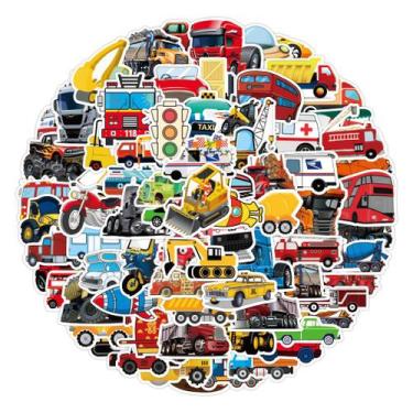 Imagem de Pacote de adesivos para carros de brinquedo infantis, 100 unidades com