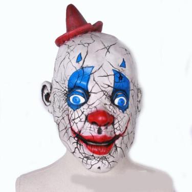 Imagem de Máscara de palhaço, látex, fantasia facial, festa de Halloween - yiwei