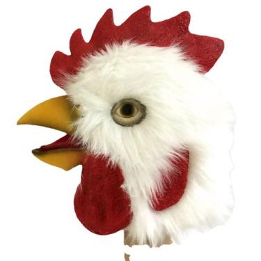 Imagem de Máscara de cosplay Roosters, Halloween, Carnaval, Páscoa, látex - yiwe