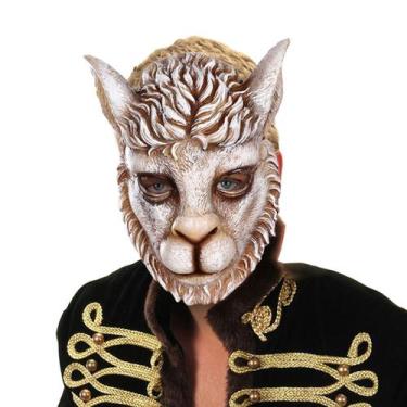 Imagem de Mask Cos Half Face Lion Animal para festa de carnaval de Páscoa - yiwe