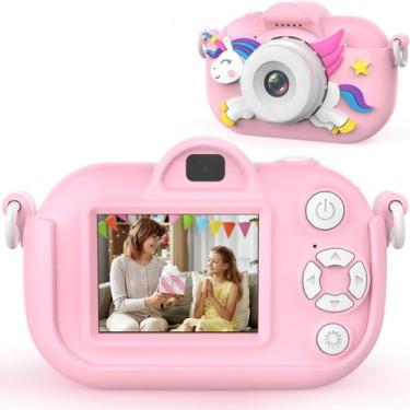 Imagem de Câmera infantil, lente dupla genérica de vídeo HD 1080P para crianças 
