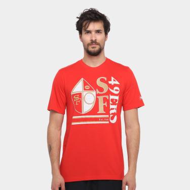 Imagem de Camiseta Nike NFL San Francisco 49ers Triblend Logo Masculina-Masculino