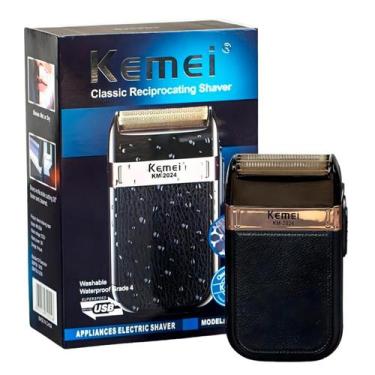 Imagem de Aparador Shaver Kemei KM-2024, Máquina de Corte e Acabamento Impecável