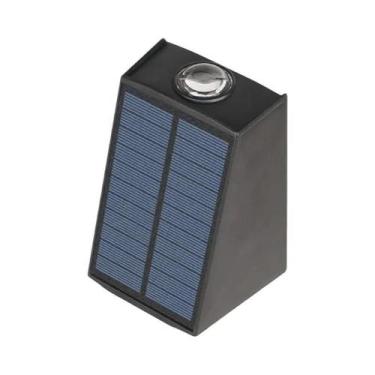 Imagem de Luminária Solar LED Externa À Prova d'Água Para Parede, Iluminação Dec
