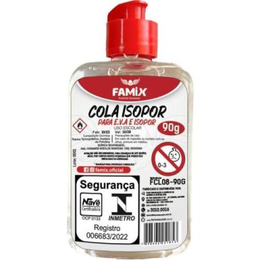 Imagem de Cola para Isopor Isopor e E.V.A 90G - Famix