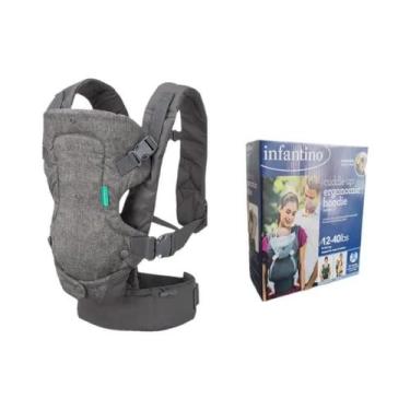 Imagem de Canguru Ergonômico Para Bebês E Crianças Com Suporte Lombar Multi-Posi