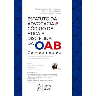Imagem de Estatuto da Advocacia e Código de Ética e Disciplina da OAB - Comentados - 10ª Edição 2026