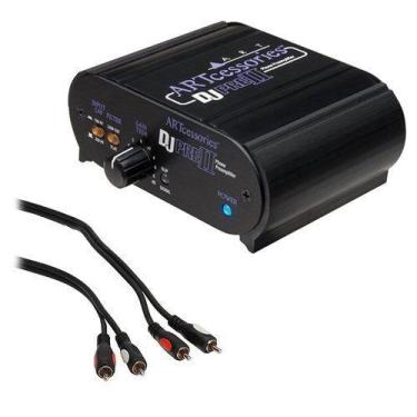 Imagem de Pré-amplificador Phono ART DJ Pre II com EQ RIAA e Cabo