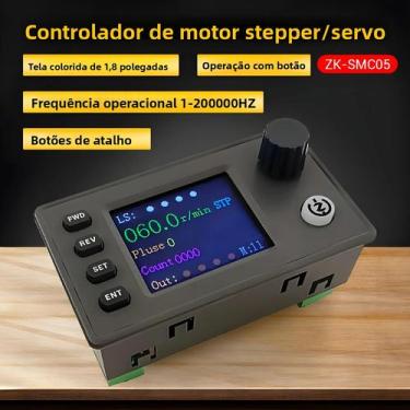 Imagem de Controlador De Motor Servo SMC05 De Alta Frequência, Tela HD De 1,8 Po