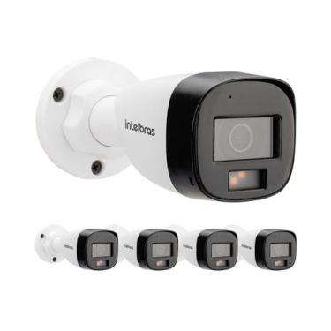 Imagem de Kit 5 Câmeras Multi HD 2 Megapixels 20m VHD 3220 B FULL COLOR + Intelb