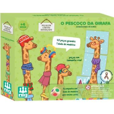 Imagem de Brinquedo Pedagógico Madeira o Pescoço da Girafa Inclusivo NIG - NIG B