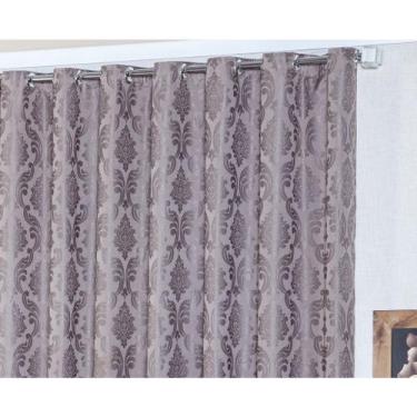 Imagem de Cortina Tecido Jaquard Semi blackout 2,80x1,80 Para Sala e Quarto - ga