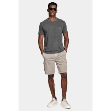 Imagem de Camiseta Aramis Manga Curta Estampada Preto-Masculino