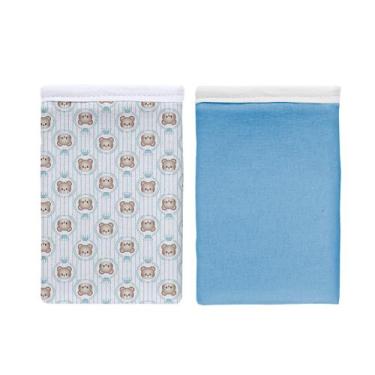 Imagem de Kit 2 Fronhas Bebê para Travesseiro Berço Recem Nascido 30cm x 40cm Es