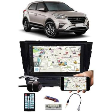 Imagem de Multimídia Hyundai Creta Espelhamento Bluetooth USB SD Card + Interfac