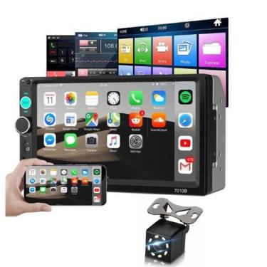 Imagem de Central Multimídia Com Espelhamento do Celular, Tela de 7 Pol. Bluetoo
