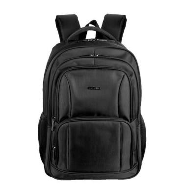 Imagem de Mochila Grande 2 Compartimentos Notebook 15,6 Sestini Impact - Preto, 