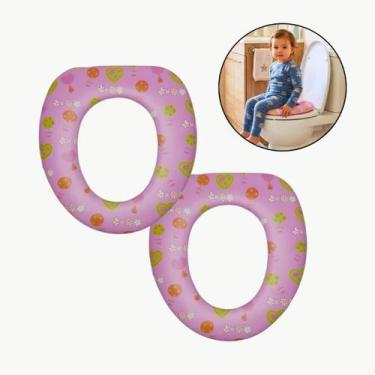 Imagem de Conjunto 2 Assentos Redutores Infantil Meninos e Meninas Seguro para V