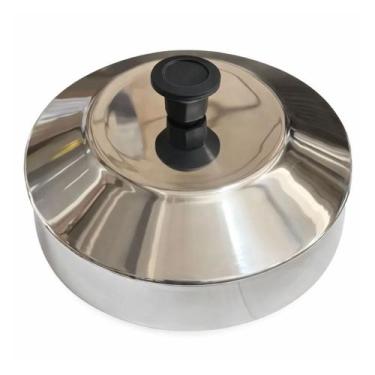 Imagem de Abafador de Hambúrguer Tampa Chapa Alumínio Profissional - Global