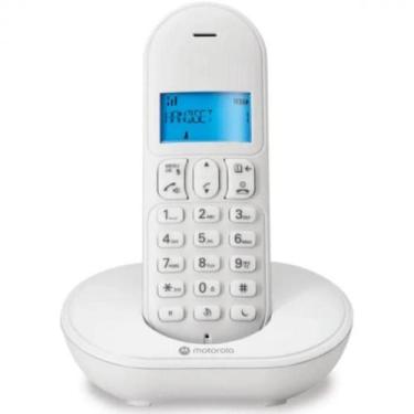 Imagem de Telefone Motorola MT150W DECT Digital Sem Fio Branco