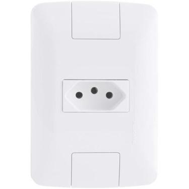 Imagem de Tomada 4x2 2p+t Aria 20a 250v Cor Branco Tramontina