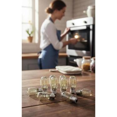 Imagem de Kit 10 Lâmpadas LED E14 15W Branco Quente P/ Interior - Congratulation