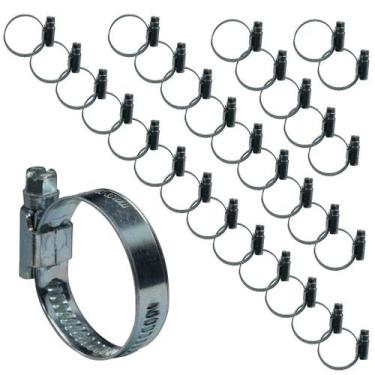 Imagem de KIT 30 Abraçadeira 22X32mm com rosca mangueira alta pressão - Lumaflex