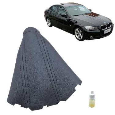 Imagem de Coifa em Couro (Legitimo e Sintético) para Alavanca Freio de Mão Bmw S