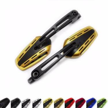 Imagem de Espelho Retrovisor Esportivo Mini Br Gtx Illion Várias Cores, Old Gold