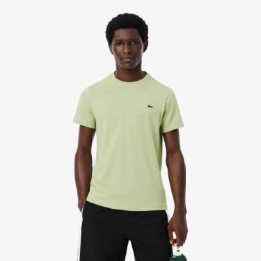 Imagem de Camiseta Esportiva Ultra Dry com Estampa de Crocodilo - Lacoste, Verde