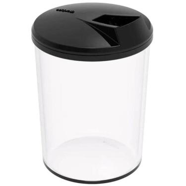 Imagem de 48 Farinheiras Porta Farofa Temperos 400ml Preto Restaurantes Buffets Eventos Crippa