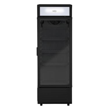 Imagem de Refrigerador Expositor Vertical Porta de Vidro HQ 225 Litros Preto HQ-225REVPVX
