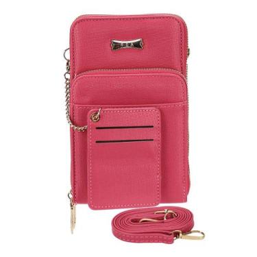 Imagem de Bolsa feminina transversal h.e sq2397, Pink, U