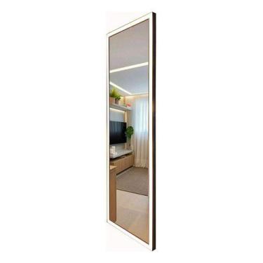 Imagem de Espelho Corpo Inteiro Led Touch Screen 180x60 Preto - - Ornato Espelho