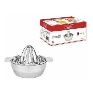 Imagem de Espremedor De Frutas Manual Laranja Limão Profissional Inox - Haüskraf