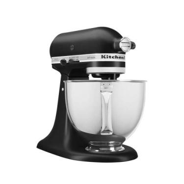 Imagem de Batedeira Planetária Stand Mixer 110v Preta - KITCHENAID, 110V
