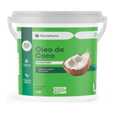 Imagem de Óleo de Coco Extravirgem 3,2l 0,3% Acidez - Macrophytus