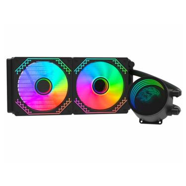 Imagem de Water Cooler K-Mex Wac-7 Infinite Sapce C/ Led Argb - Preto