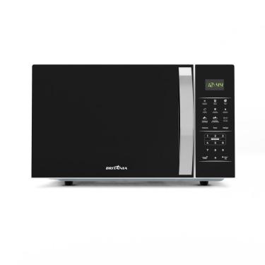 Imagem de Micro-ondas de Bancada Britânia BMO30 28L 1100W Limpa Fácil Branco Espelhado 110V