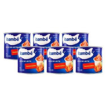 Imagem de Doce de Leite Tradicional 800g 6 Unidades Itambé