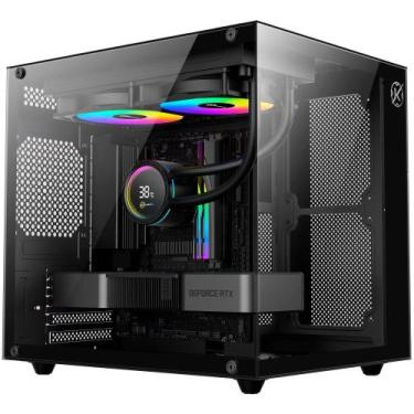 Imagem de Gabinete Gamer Kalkan Midgard Lite, M-ATX, Frontal e Lateral em Vidro 