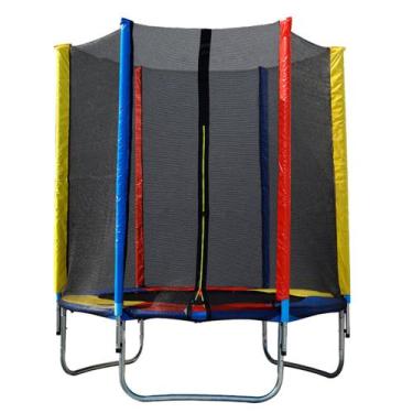 Imagem de Cama Elástica 183CM Pula Pula Divertido DM6968 - Dm Toys