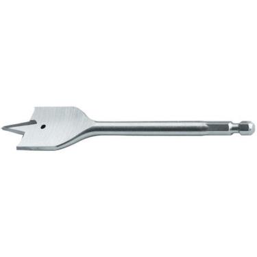 Imagem de Broca chata para madeira 22 x 150 mm haste sextavada 1pc mtx