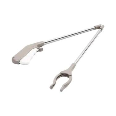 Imagem de Pinça De Lixo Dobrável Leve De 80cm 360 graus Pinça Rotativa Para Cole