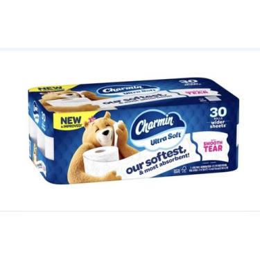 Imagem de Papel Higiênico Charmin Ultra Macio 30 Rolos Jumbo